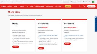 
                            5. Aplicativos Minha Claro - claro.com.br
