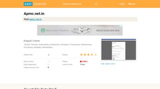 
                            7. Apmc.net.in: Kalgudi | Home - easycounter.com