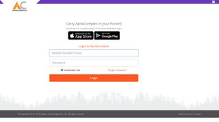 
                            2. ApnaComplex - Login