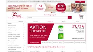 
                            4. apo-rot international - bis zu 55%* günstiger!