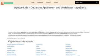 
                            6. Apobank.de - Deutsche Apotheker- und Ärztebank - …