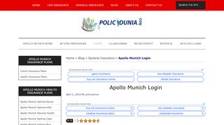 
                            9. Apollo Munich Login Process - Apollo Munich Agent Login