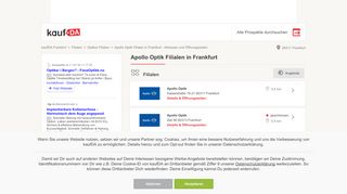 
                            1. Apollo Optik Filialen in Frankfurt - Adressen und ...