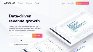 
                            4. Apollo.io: Data-First Sales Platform