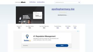 
                            6. Apollopharmacy.biz website. Welcome to adrenalin.