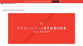 
                            4. Apologia Radio All-Access - Apologia Radio - Christian Podcast and ...