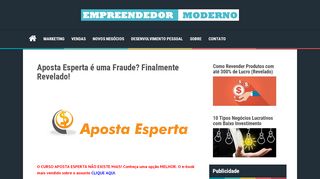 
                            5. Aposta Esperta é uma Fraude? Finalmente Revelado!