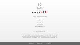 
                            2. apotheken.de ID - Services