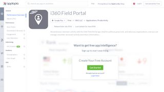 
                            6. App Insights: i360 Field Portal | Apptopia