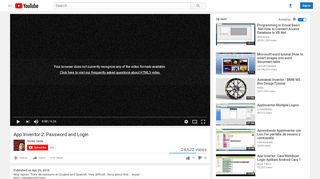 
                            3. App Inventor 2: Password and Login - YouTube