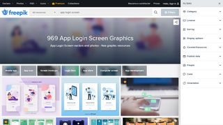 
                            6. App Login Screen Vectors, Photos and PSD files - …