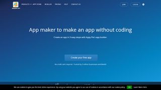 
                            3. App Maker, Free DIY app builder, Make an app, Create an app