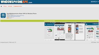 
                            8. App Mittelbayerische ePaper APK for Windows Phone ...