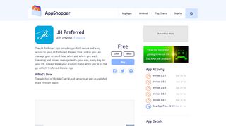 
                            9. App Shopper: JH Preferred (Finance)