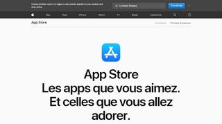 
                            1. App Store - Apple (FR)