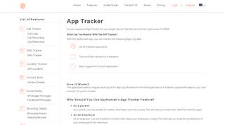 
                            2. App Tracker - SpyHuman