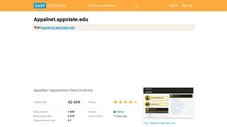 
                            9. Appalnet.appstate.edu: AppalNet | Appalachian State University