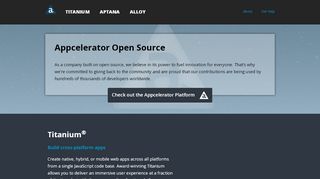 
                            5. Appcelerator Open Source