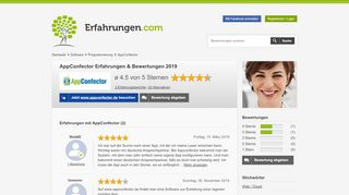 
                            5. AppConfector Test 2019 - Erfahrungen.com