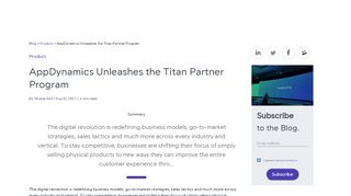 
                            6. AppDynamics Unleashes the Titan Partner Program | Application ...