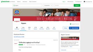 
                            8. Appen - Difficulity Logging in on First Day | Glassdoor