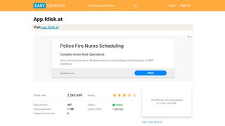 
                            5. App.fdisk.at - Easy Counter: Count web pages hits using ...