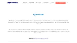 
                            6. AppFlood - appsamurai.com