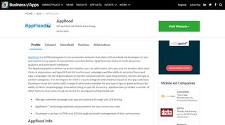 
                            4. Appflood - Reviews, News and Ratings - Business of Apps