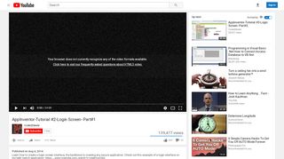 
                            4. AppInventor-Tutorial #2-Login Screen- Part#1 - YouTube