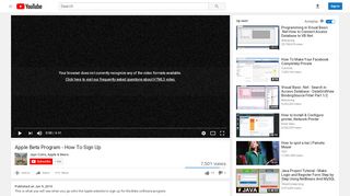 
                            6. Apple Beta Program - How To Sign Up - YouTube