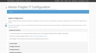 
                            4. Apple Configuration Session | Kenan-Flagler IT Configuration