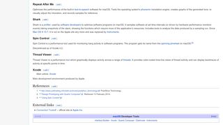 
                            1. Apple Developer Tools - Wikipedia