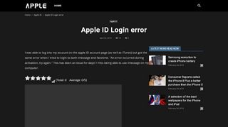 
                            4. Apple ID Login error - iphoneteile.com