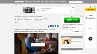 
                            9. Apple-ID-Passwort vergessen? Das ist zu tun - Macwelt