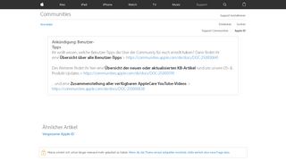 
                            9. Apple-ID vergessen - Apple Community