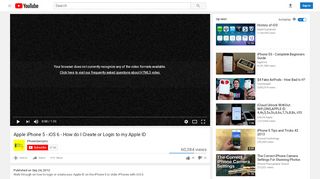 
                            9. Apple iPhone 5 - iOS 6 - How do I Create or Login to my ...