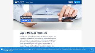 
                            11. Apple mail and mail.com - Free email accounts