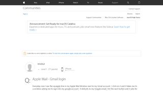 
                            11. Apple Mail - Gmail login - Apple Community