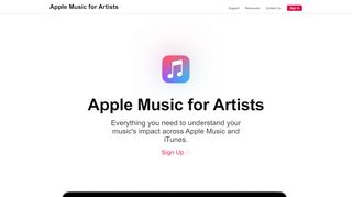 
                            8. Apple Music for Artists