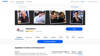 
                            3. Applebee's Careers and Employment | Indeed.com