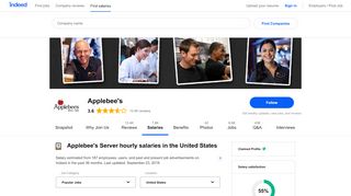 
                            8. Applebee's Server Salaries in the United States | Indeed.com