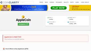 
                            9. AppleCoin | Coin Clarity