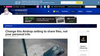 
                            8. Apple's AirDrop unintentionally shares private data with strangers ...