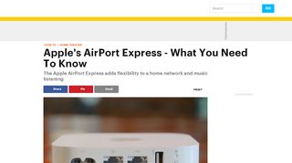 
                            7. Apple's AirPort Express - What You Need To Know