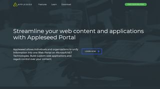 
                            9. Appleseed Portal - Website Software for the Modern Enterprise