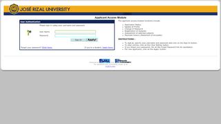 
                            5. Applicant Access Module - aims.jru.edu