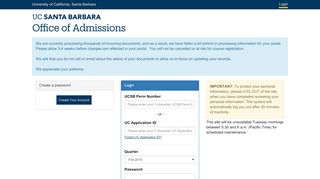 
                            9. Applicant Portal - UCSB Admissions - UC Santa Barbara