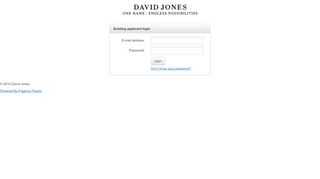 
                            4. Applicant sign in - David Jones - PageUp