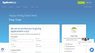 
                            5. ApplicantPro Hiring Software - Free Trial Sign Up ...