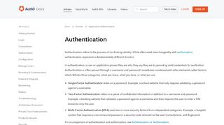 
                            8. Application Authentication - Auth0